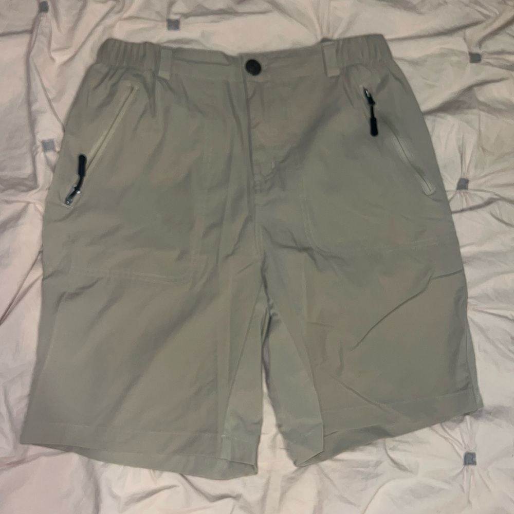Pudolla/Amazon Tan Cargo/Work/Hiking Shorts